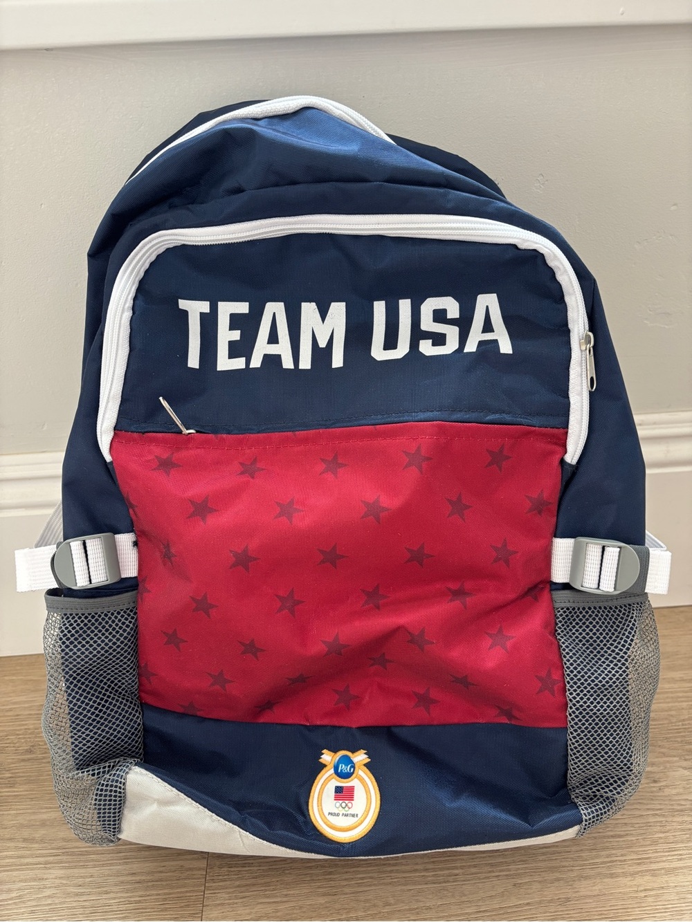 TEAM USA Navy and Red Backpack